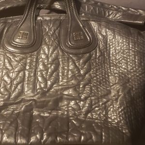 Givenchy Nightingale Satchel Waxed Leather Large Bag